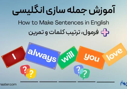 آموزش جمله سازی انگلیسی + فرمول، ترتیب کلمات و تمرین